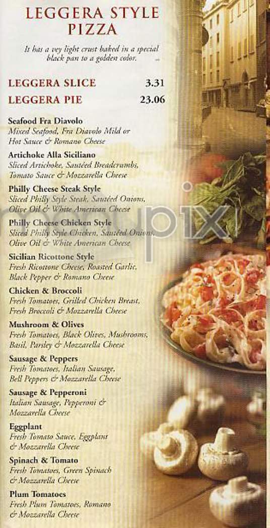 Ray Bari Pizza - New York, NY menu_pic