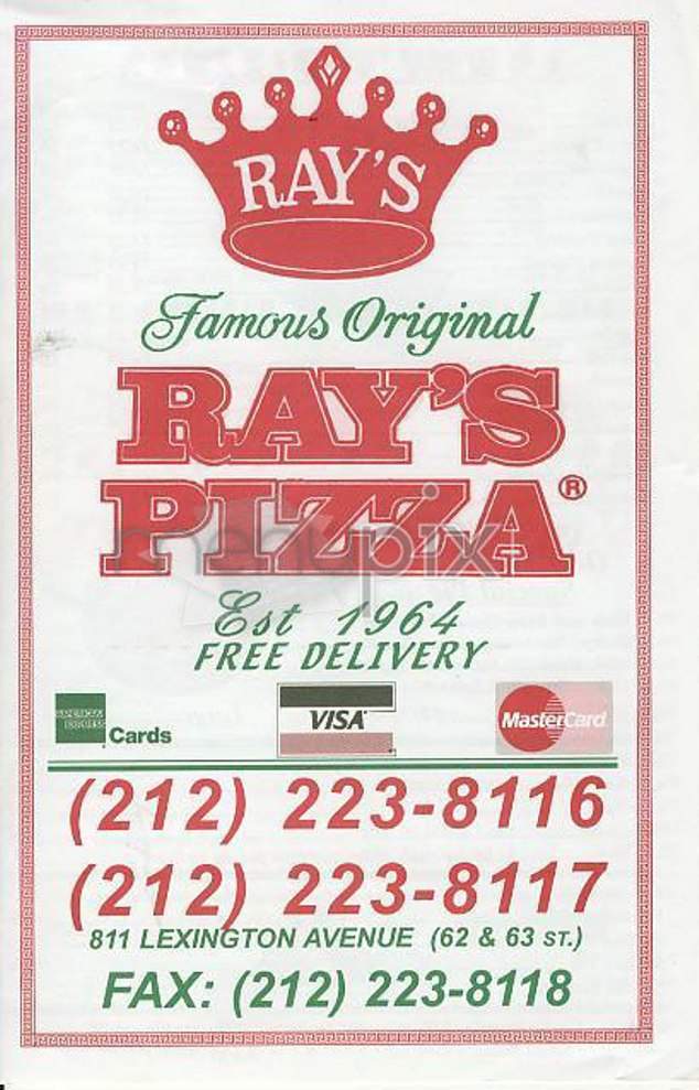 /302638/Famous-Original-Rays-Pizza-New-York-NY - New York, NY