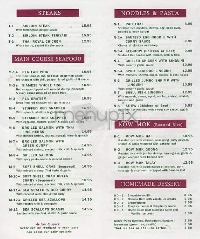 Red Garlic - New York, NY menu_pic