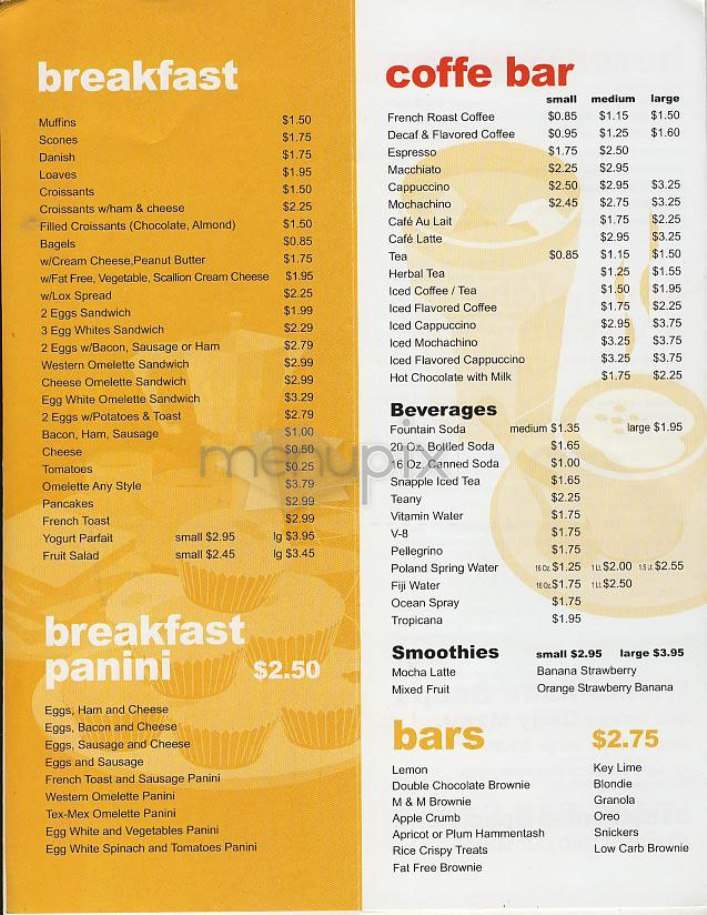 Red Stone Pizzeria - New York, NY menu_pic