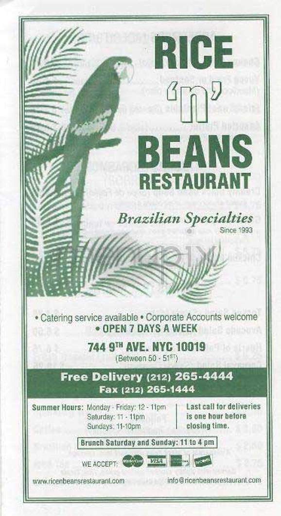 /302669/Rice-n-Beans-New-York-NY - New York, NY