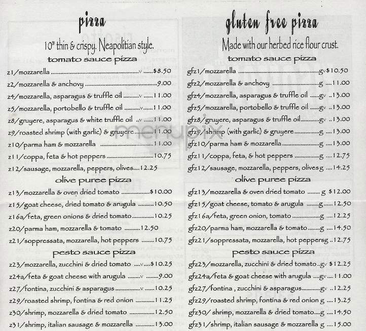 Risotteria - New York, NY menu_pic