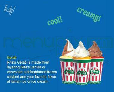 Ritas Ice - Hoboken, NJ menu_pic