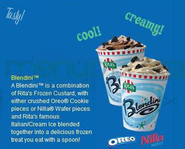 Ritas Ice - Hoboken, NJ menu_pic