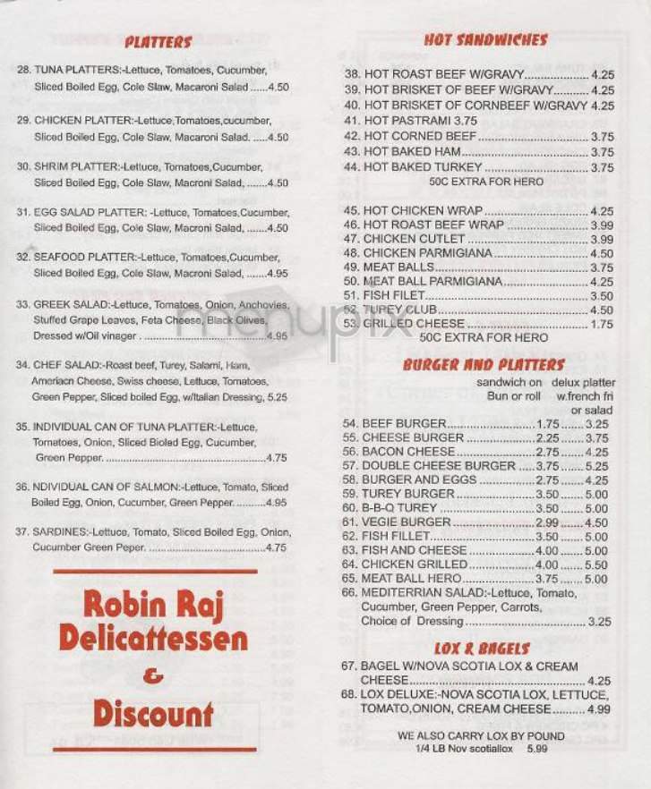 /304779/Robin-Raj-Delicatessen-New-York-NY - New York, NY