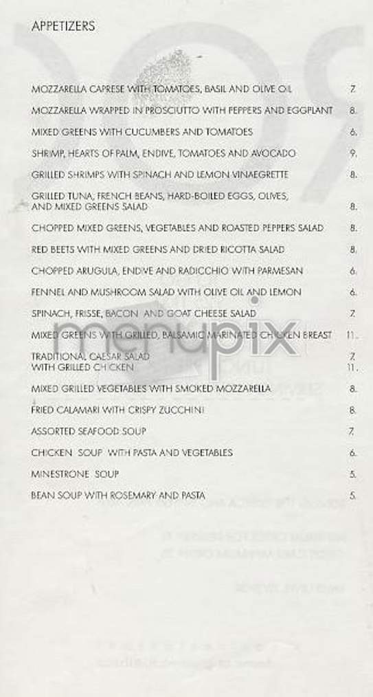 Roc - New York, NY menu_pic