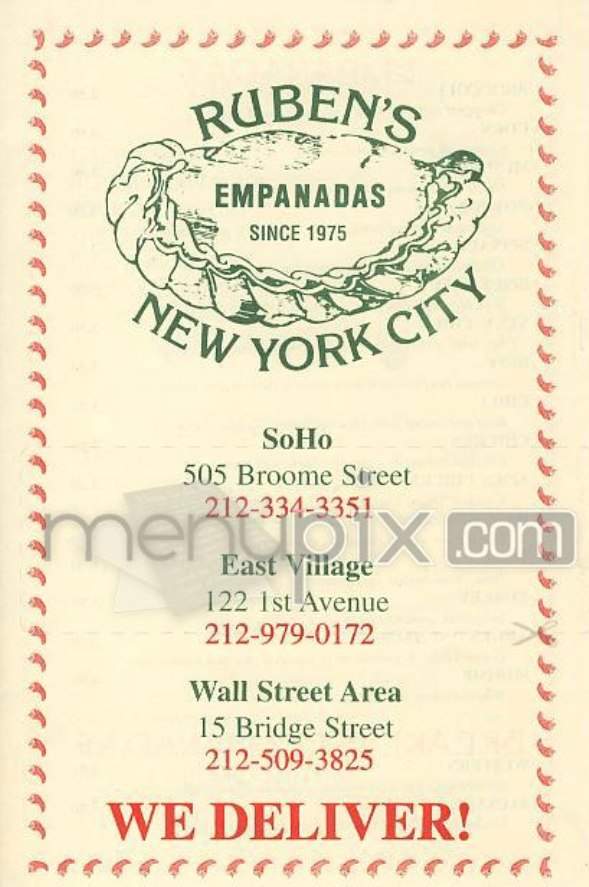 /302722/Rubens-Empanadas-New-York-NY - New York, NY