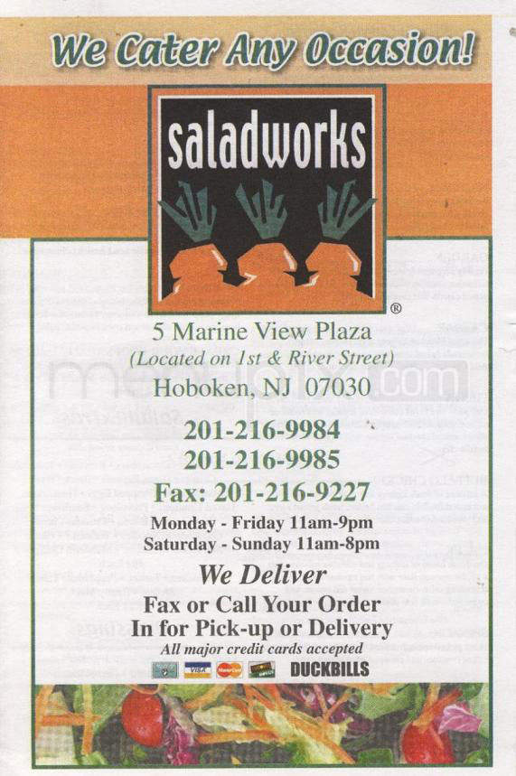 /305172/Salad-Works-Hoboken-NJ - Hoboken, NJ
