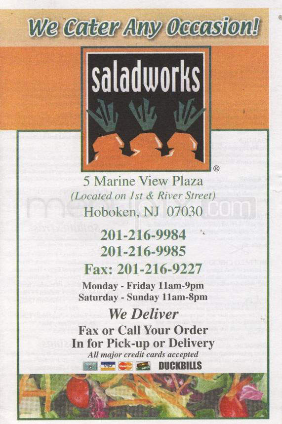 Salad Works - Reno, NV menu_pic