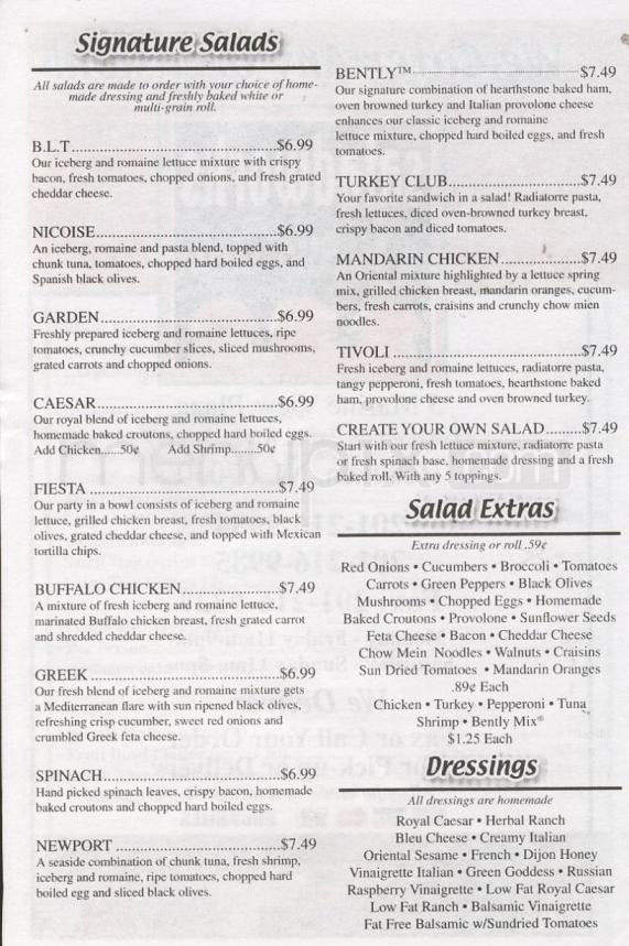 Salad Works - Reno, NV menu_pic