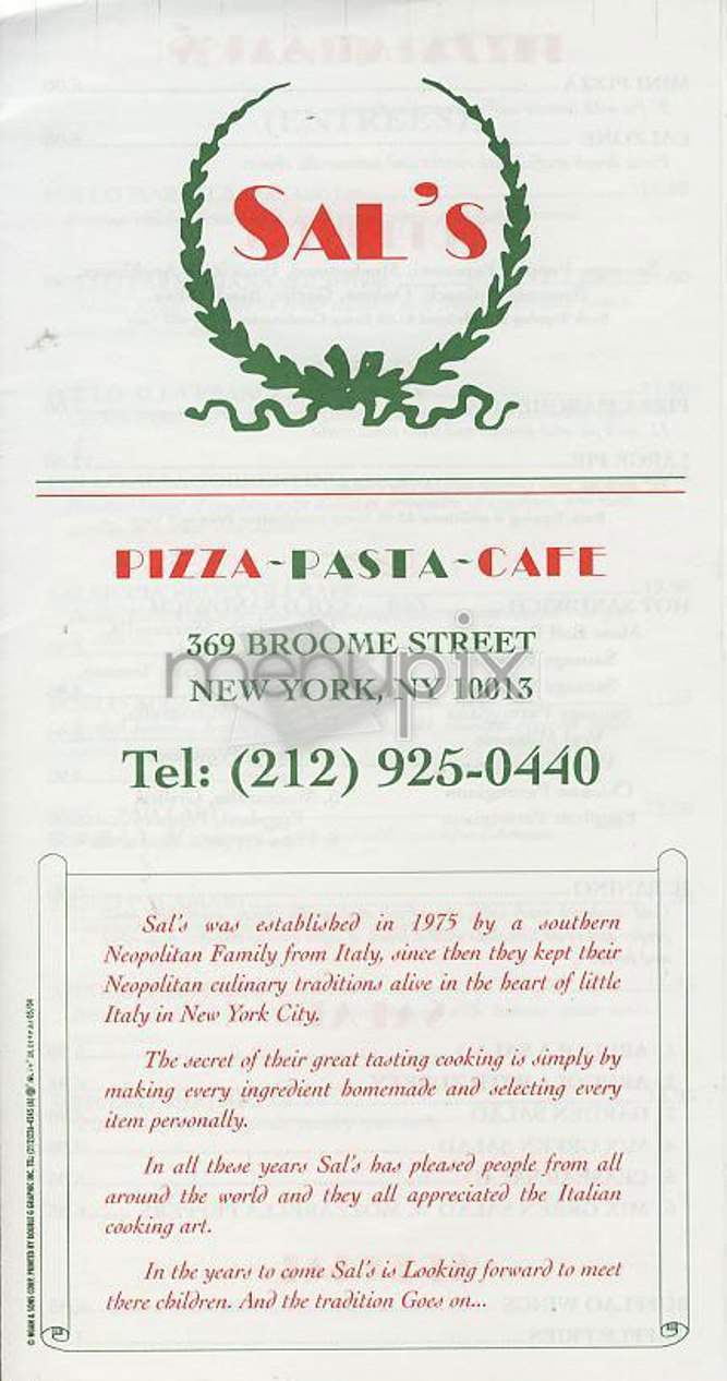 /302756/Sals-New-York-NY - New York, NY