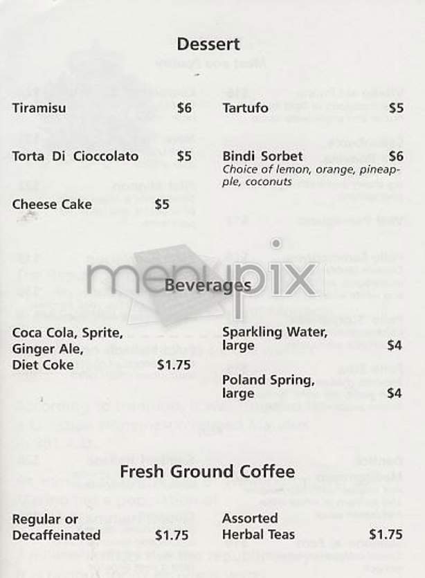San Marino Ristorante - New York, NY menu_pic
