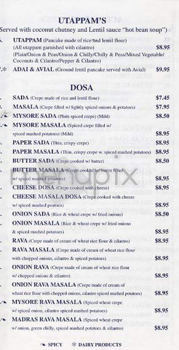 /302788/Saravana-Bhavan-Dosa-Hut-New-York-NY - New York, NY