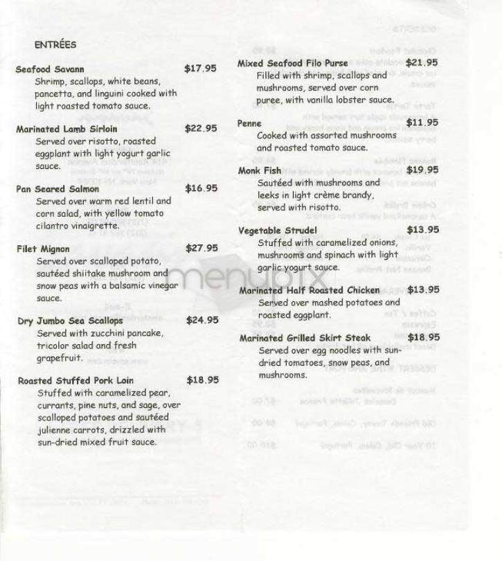 Savann - New York, NY menu_pic