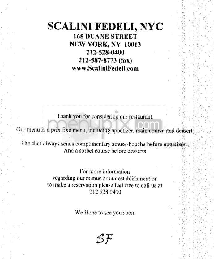 /306015/Scalini-Fedeli-New-York-NY - New York, NY