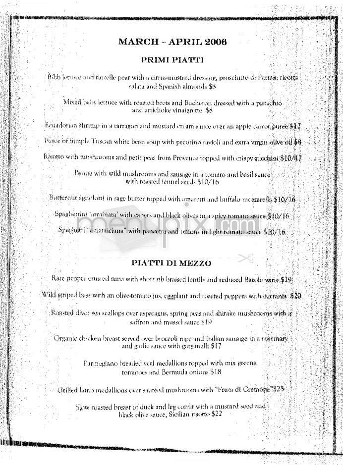 Scalini Fedeli - New York, NY menu_pic