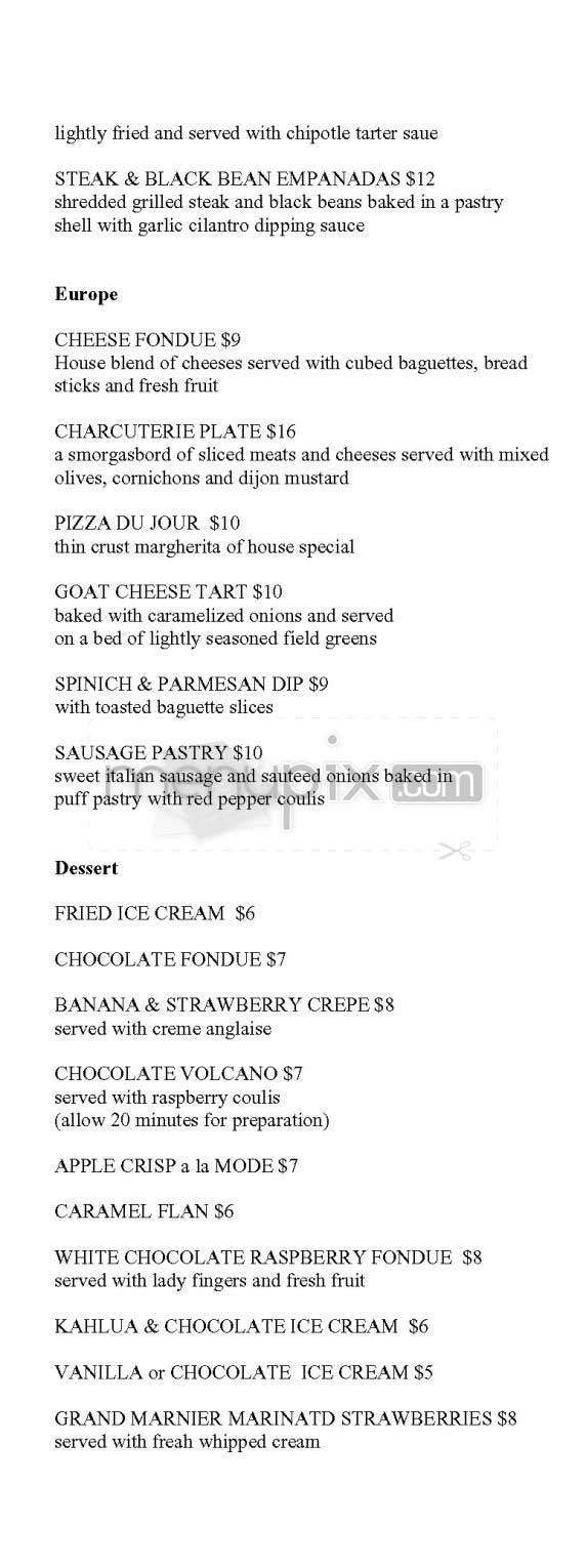 Session 73 - New York, NY menu_pic