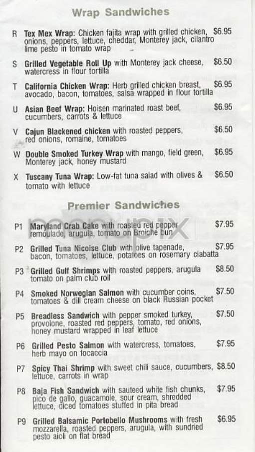 Six O - New York, NY menu_pic