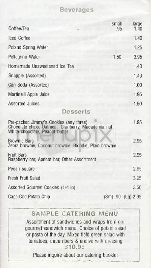Six O - New York, NY menu_pic