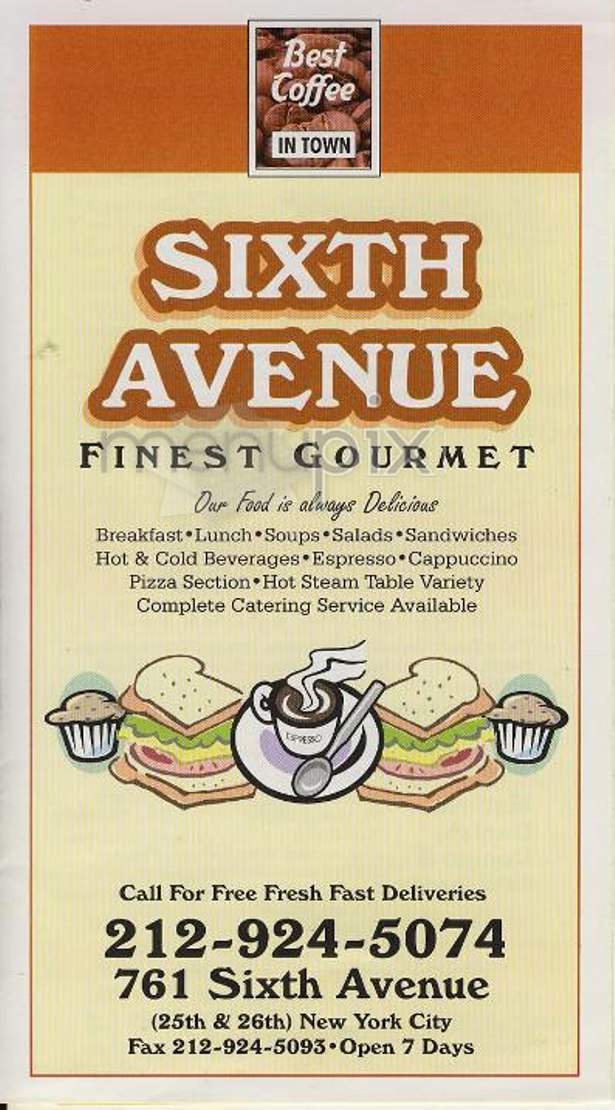 /304785/Sixth-Avenue-Finest-Gourmet-New-York-NY - New York, NY