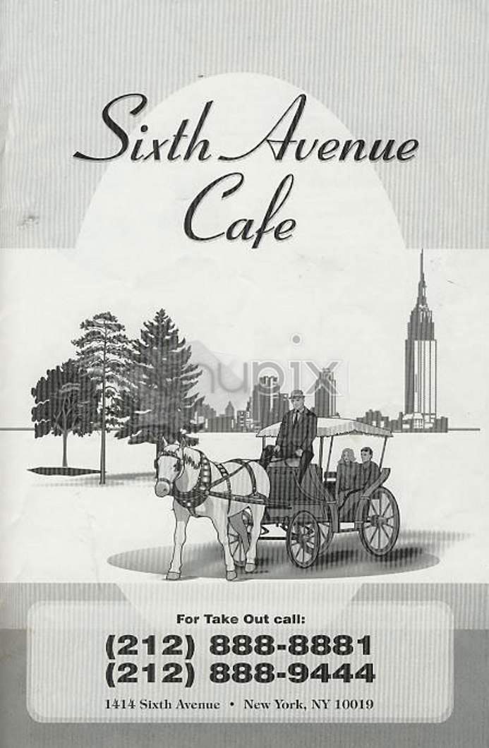 /302878/Sixth-Avenue-Cafe-New-York-NY - New York, NY