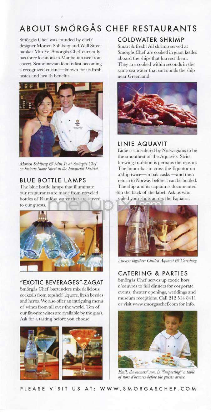 Smorgas Chef - New York, NY menu_pic