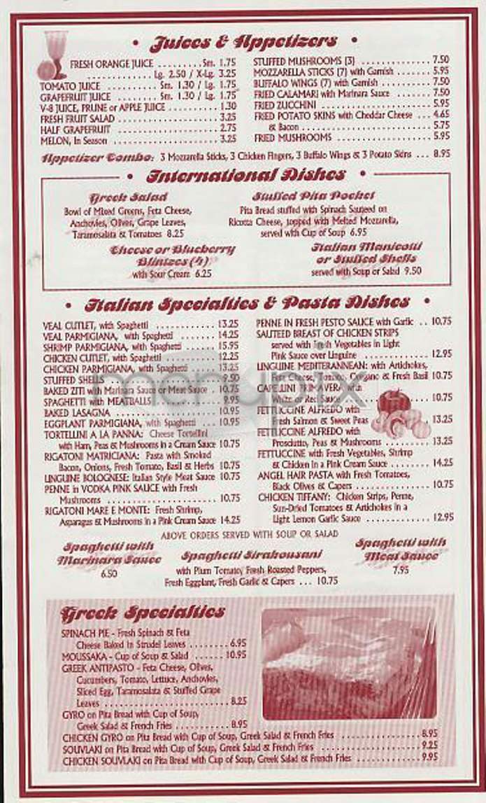 Socrates - New York, NY menu_pic