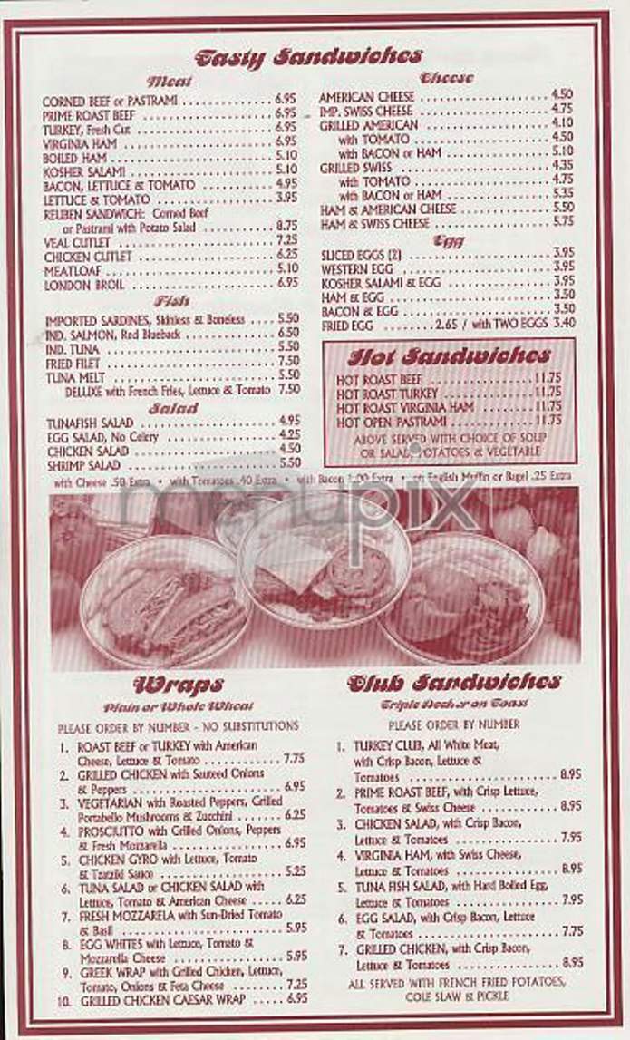Socrates - New York, NY menu_pic