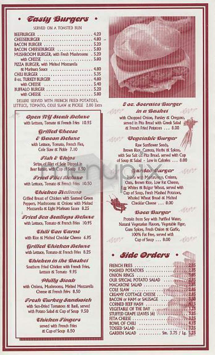 Socrates - New York, NY menu_pic