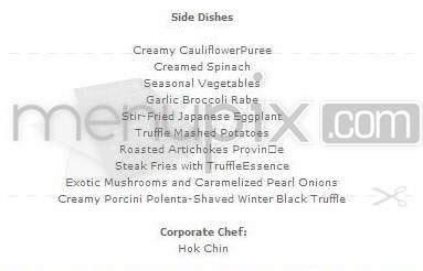 Solo - New York, NY menu_pic