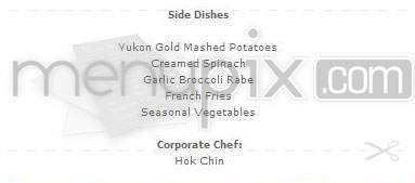 Solo - New York, NY menu_pic