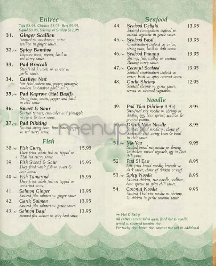 Songkran - New York, NY menu_pic