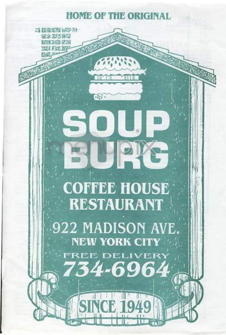 /302909/Soup-Burg-New-York-NY - New York, NY