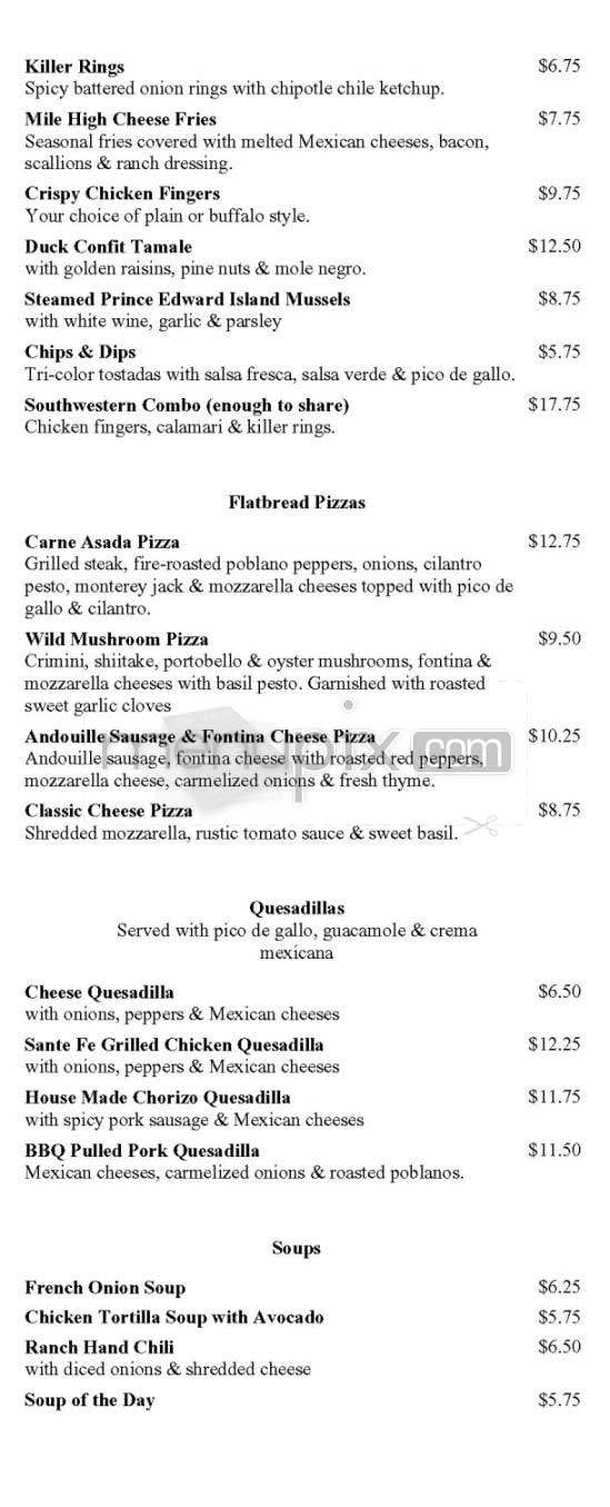Southwest NY - New York, NY menu_pic