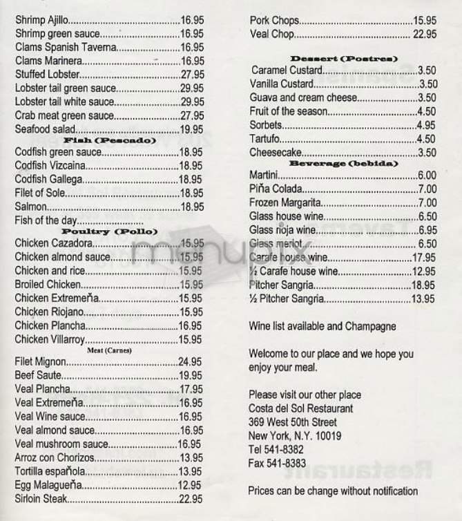 /302920/Spanish-Taverna-New-York-NY - New York, NY