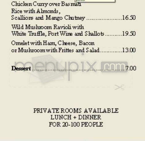 St. Maggie's Cafe - New York, NY menu_pic