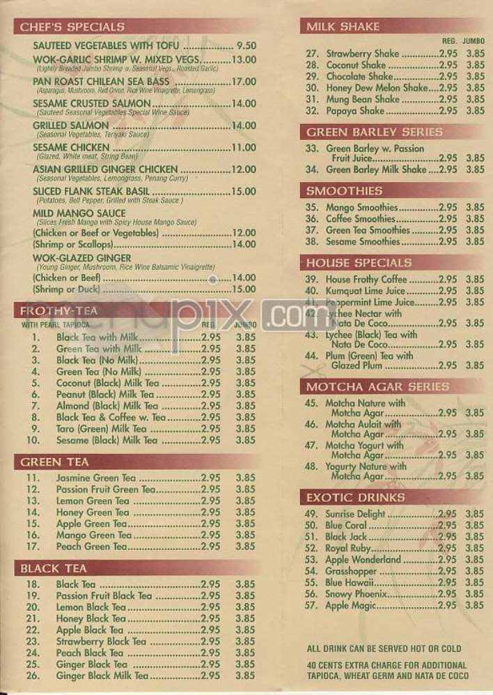 St. Marks 88 - New York, NY menu_pic