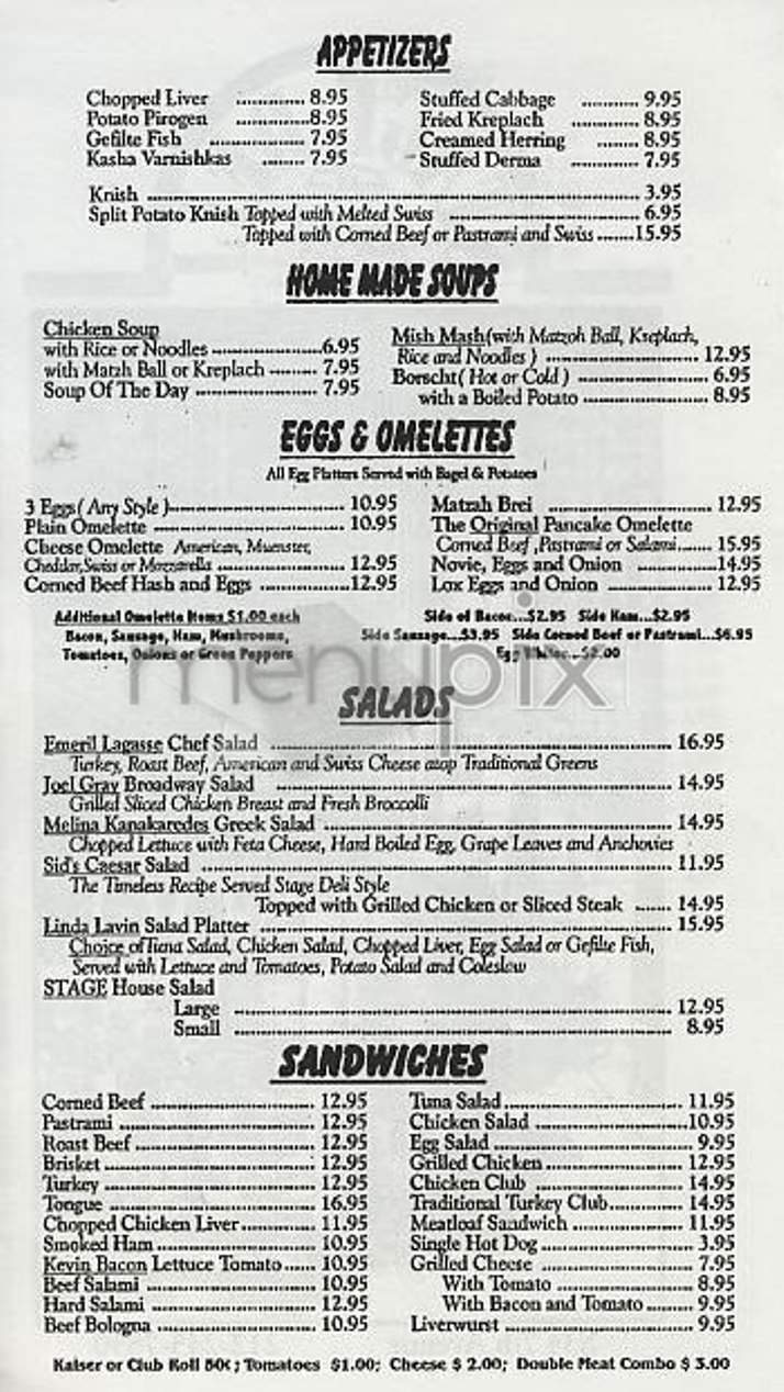 /302933/Stage-Deli-New-York-NY - New York, NY