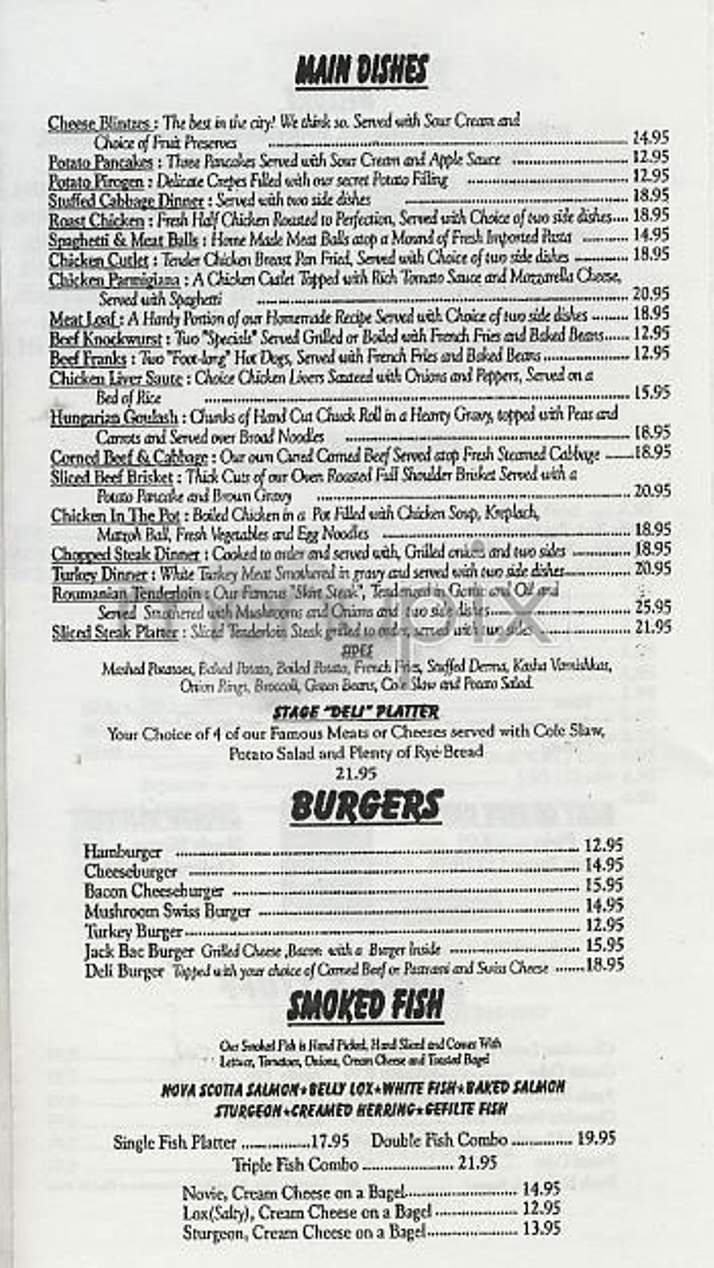 /302933/Stage-Deli-New-York-NY - New York, NY
