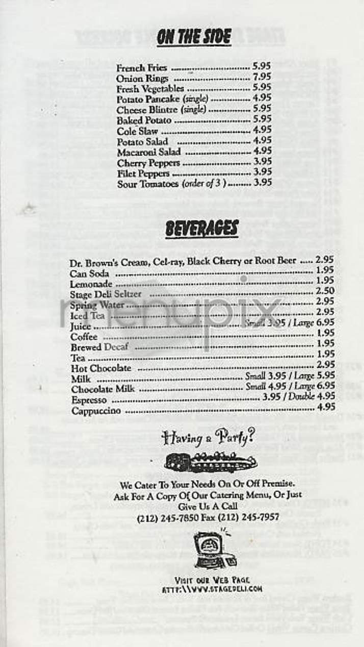 /302933/Stage-Deli-New-York-NY - New York, NY