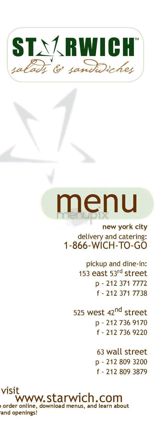 /305059/Starwich-New-York-NY - New York, NY