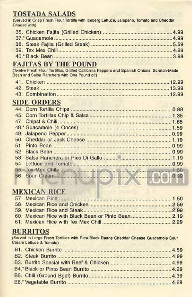 Taco City - Louisville, KY menu_pic