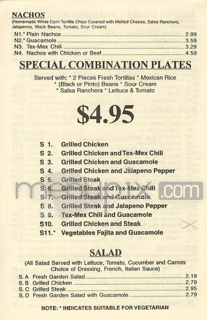 Taco City - Louisville, KY menu_pic