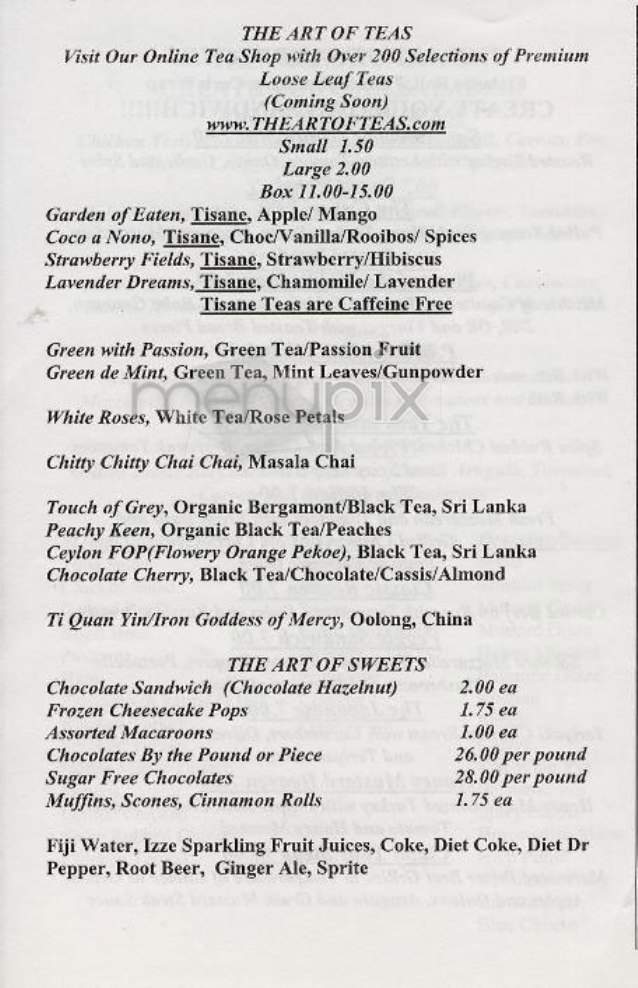 T.A.O.S. - New York, NY menu_pic