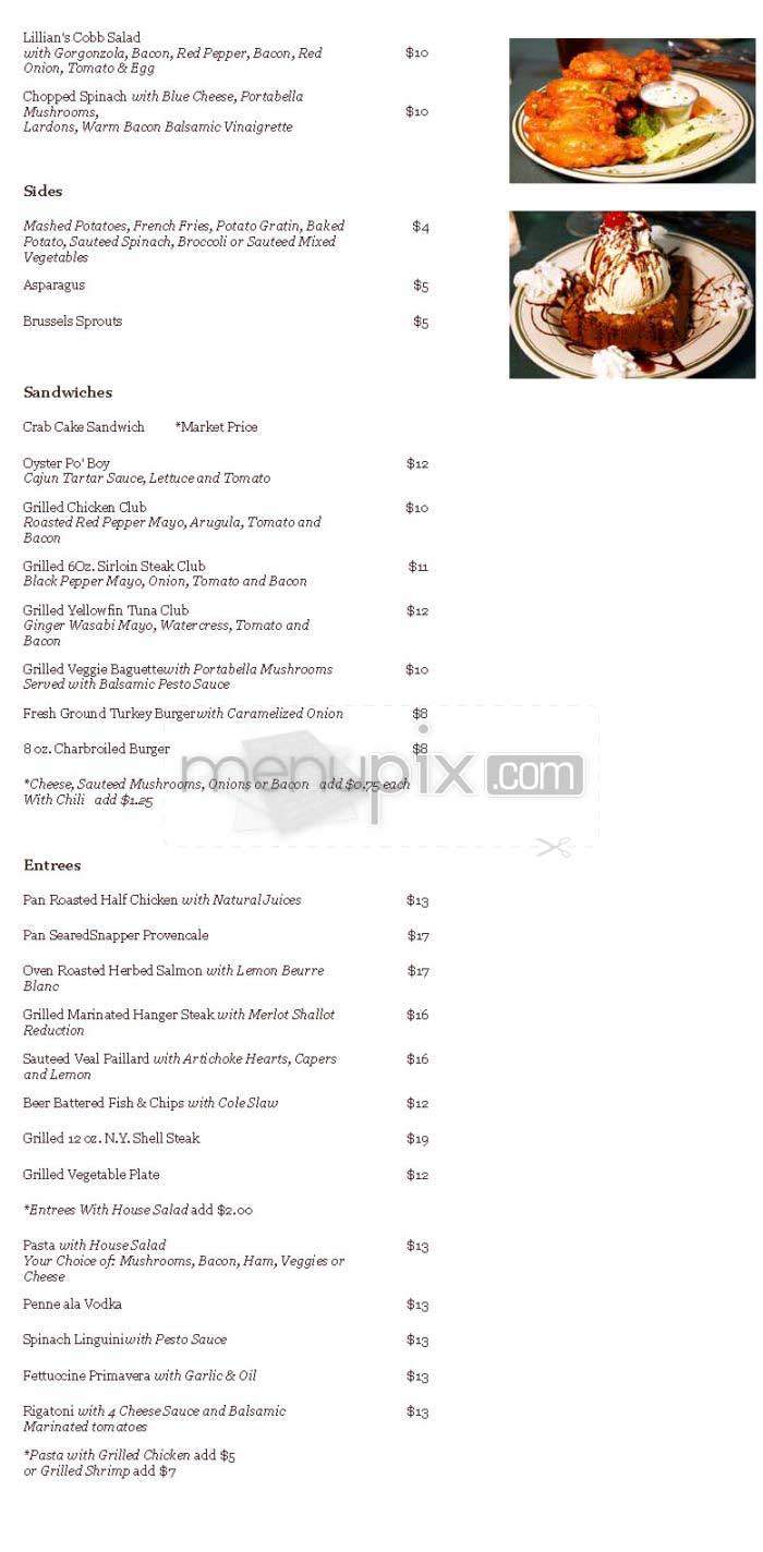 Tavern On Jane - New York, NY menu_pic