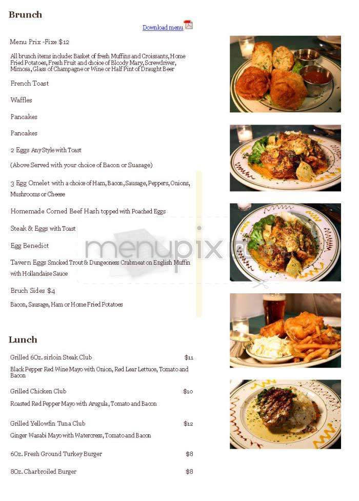 Tavern On Jane - New York, NY menu_pic