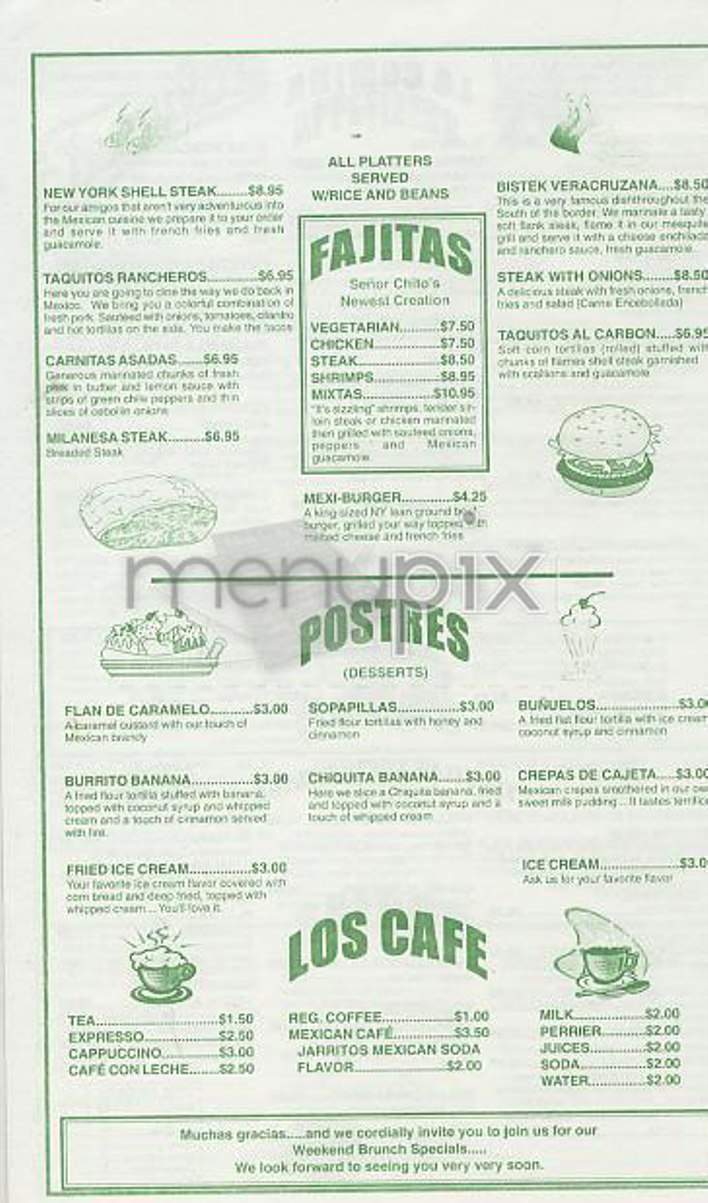 Tequila's - New York, NY menu_pic