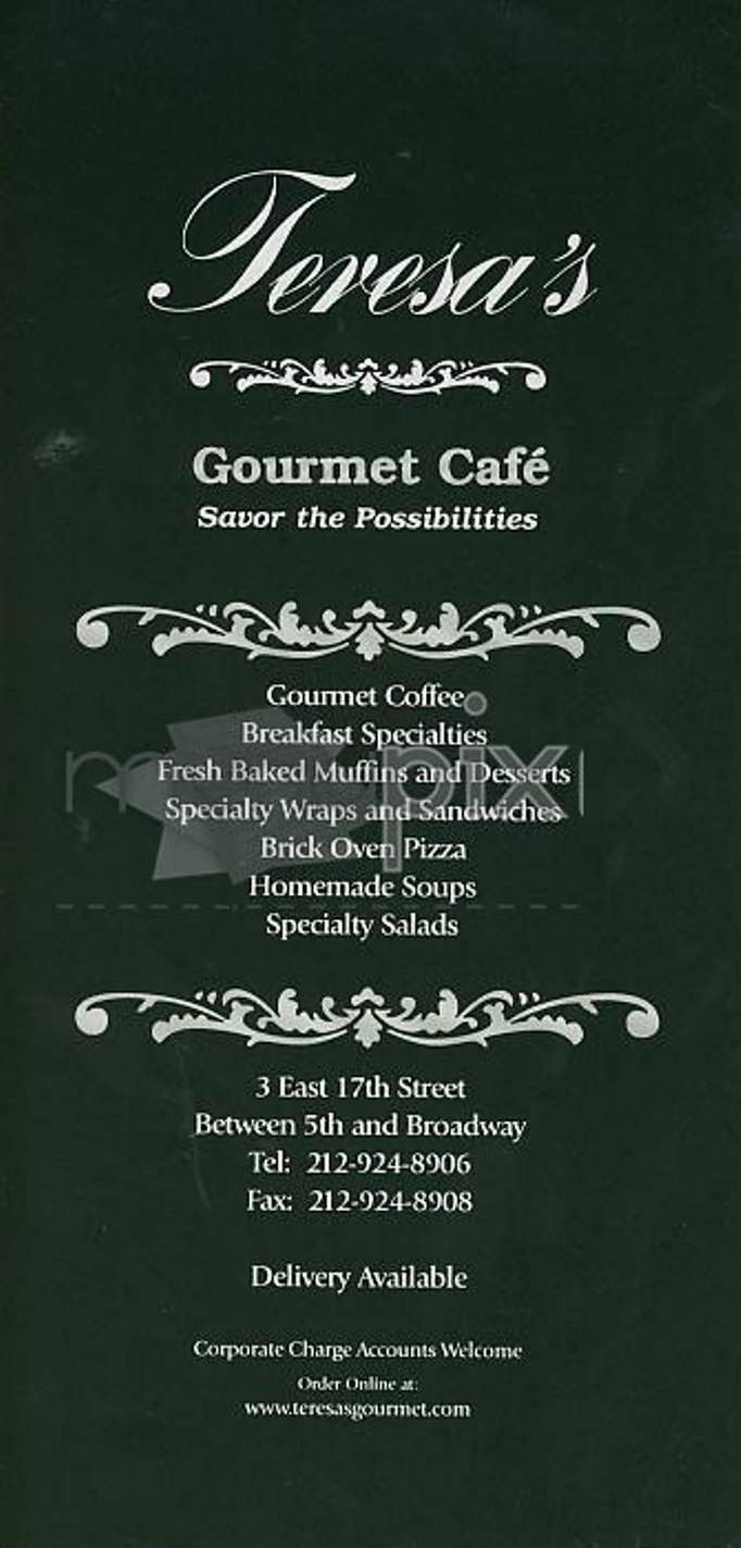 /303252/Teresa-Gourmet-Cafe-Inc-New-York-NY - New York, NY