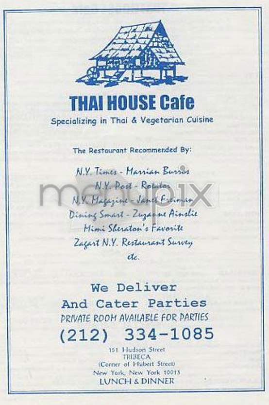 /303266/Thai-House-Cafe-New-York-NY - New York, NY