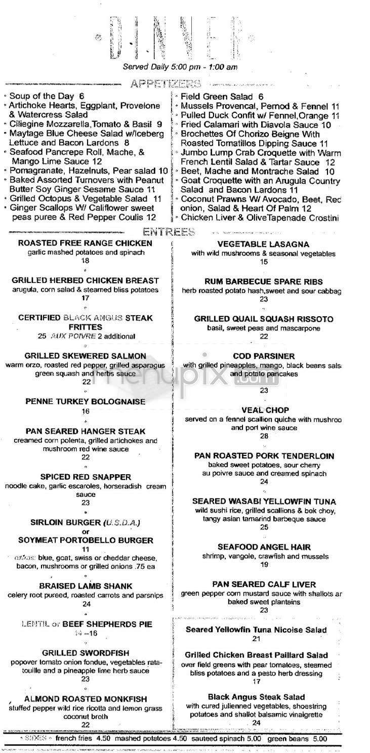 Viceroy New York - New York, NY menu_pic
